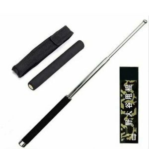 Portable Folding Stainless Steel Walking Stick